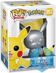 Funko Pop Pokemon #353 Pikachu Metallic Figure